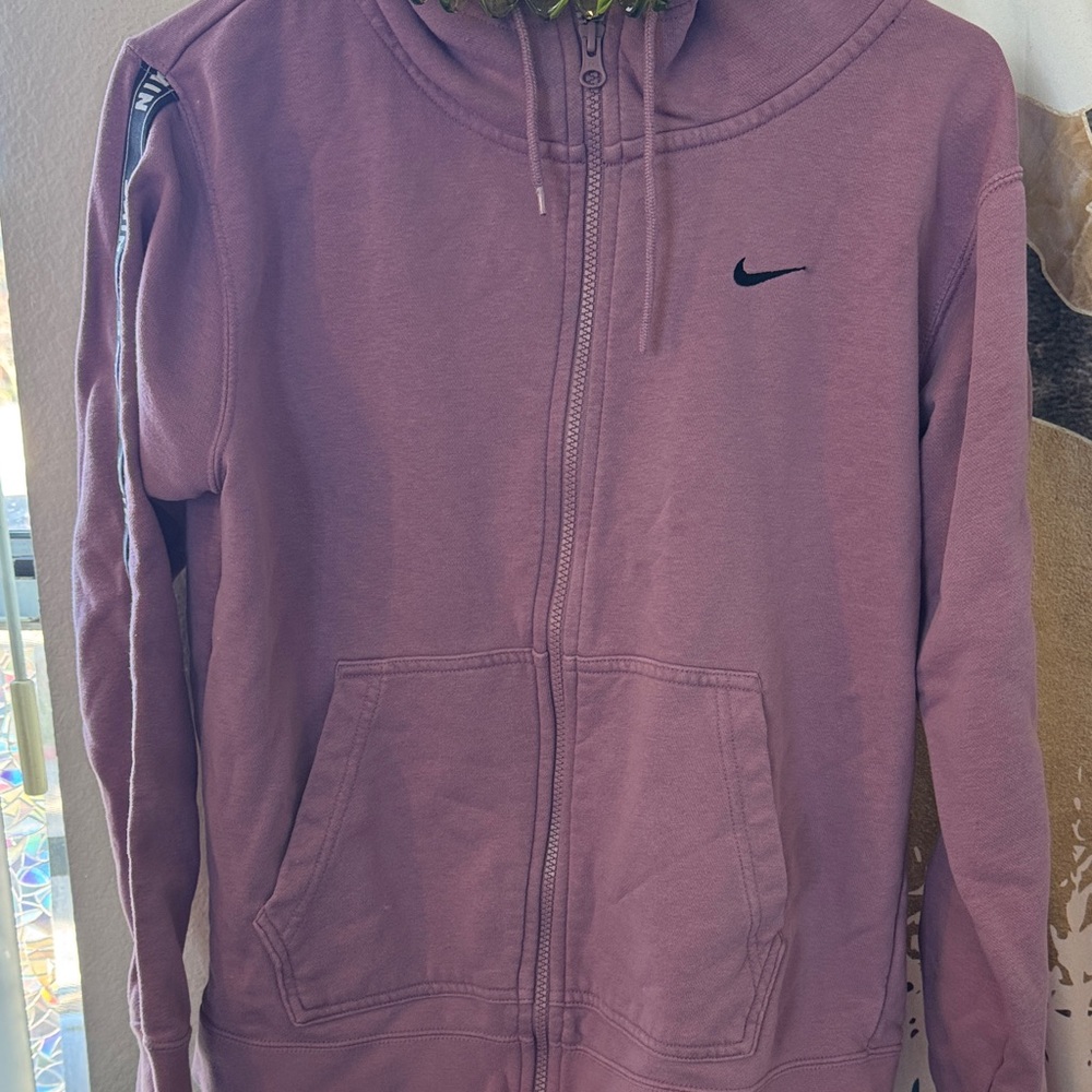 Nike Mauve Zip-Up Hoodie